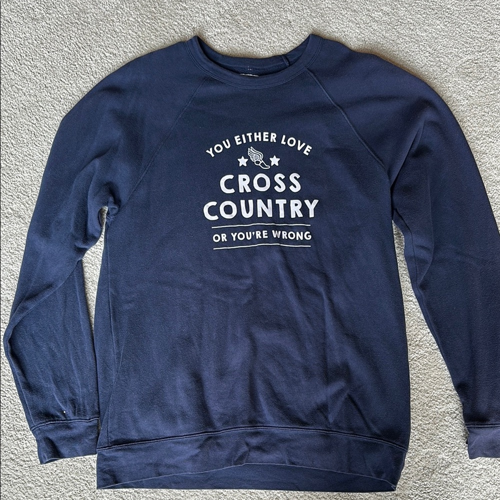 Navy Blue Sweatshirt